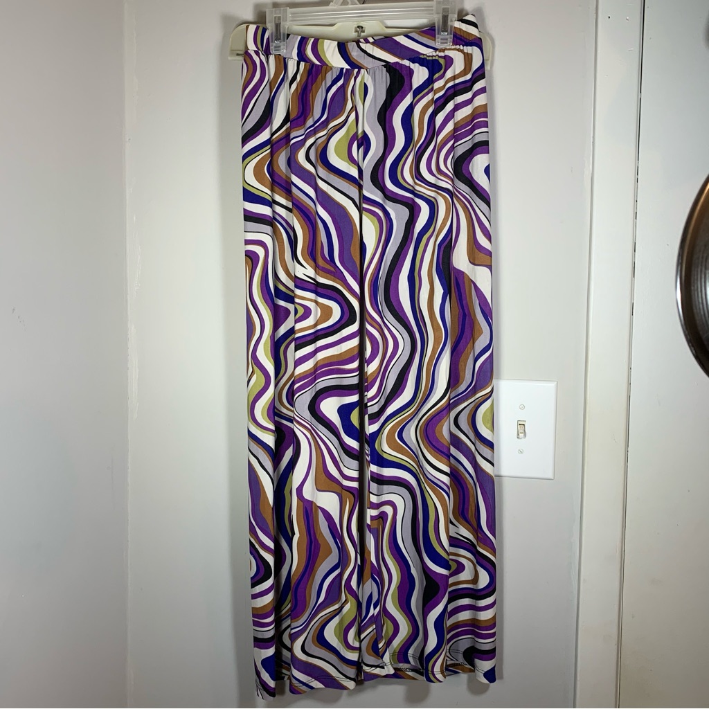 Fluid Pattern Pants